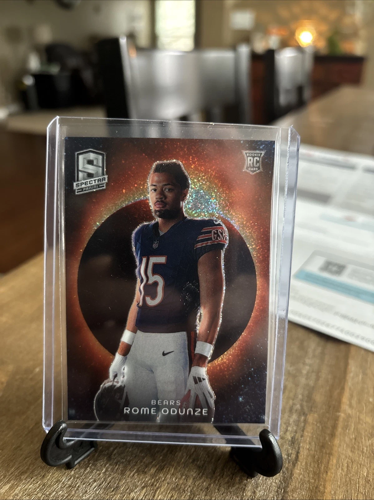 2024 Spectra #SE-ROE Rome Odunze RC Solar Eclipse case hit 🔥 Bears