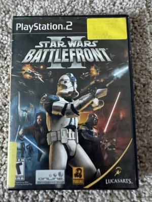 Star Wars: Battlefront II PlayStation 2, 2005, Complete with Manual
