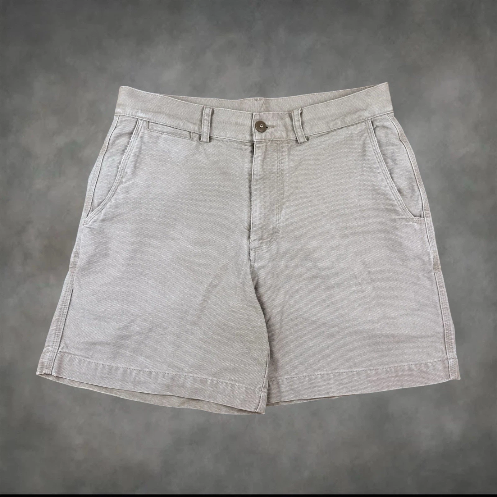 2000s Beige 100% Organic Cotton Patagonia Baggy Fit Hiking Shorts
Opens in a new window or tab