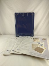 Creative Memories 12x15 Navy Album w/ Pages, 2pks Portrait Sleeves, 1pk Pages