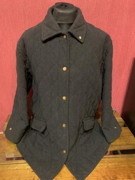 Men Bogner Coat Grey Wool 44 / XXL / 52