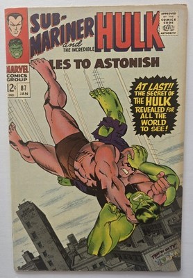 TALES TO ASTONISH #87 COMIC BOOK (MARVEL, 1967) SILVER AGE  -