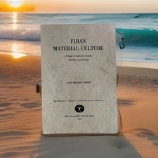 Vintage Pacific Anthropology ~ Fijian Material Culture 1968 Alan Tippett HC ~ Bi