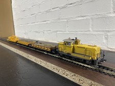 TRENO LAVORI MANUTENZIONE LINEE CANTIERE FS RFI ROCO PIKO KIBRI 1/87 INVECCHIATO