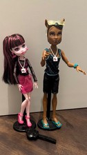 Monster High Puppen Set Draculaura, Clawd Wolf Musik Festival Doppelpack