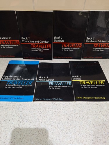 Traveller Science Fiction Adventure In The Far Future Book Set 0 - 6 - Picture 4 of 4
