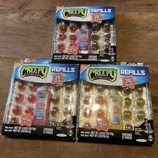 Lot of Three 3 Creepy Crawlers Bug Eggs Bug Goo Refills Jakks Pacific UNOPENED