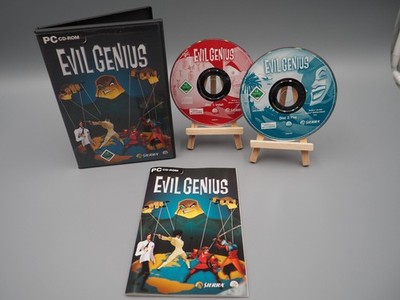 Evil Genius PC Spiel | 2 CDs + Handbuch | sehr guter Zustand | Strategy
