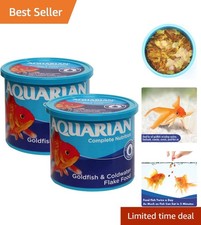 Goldfish Flakes 200g Twin Pack | Supports Clean Water & Natural Feeding Behavior