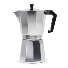 Classic Stovetop Espresso Maker 12 Cup Moka Pot Greca Coffee Maker Silver