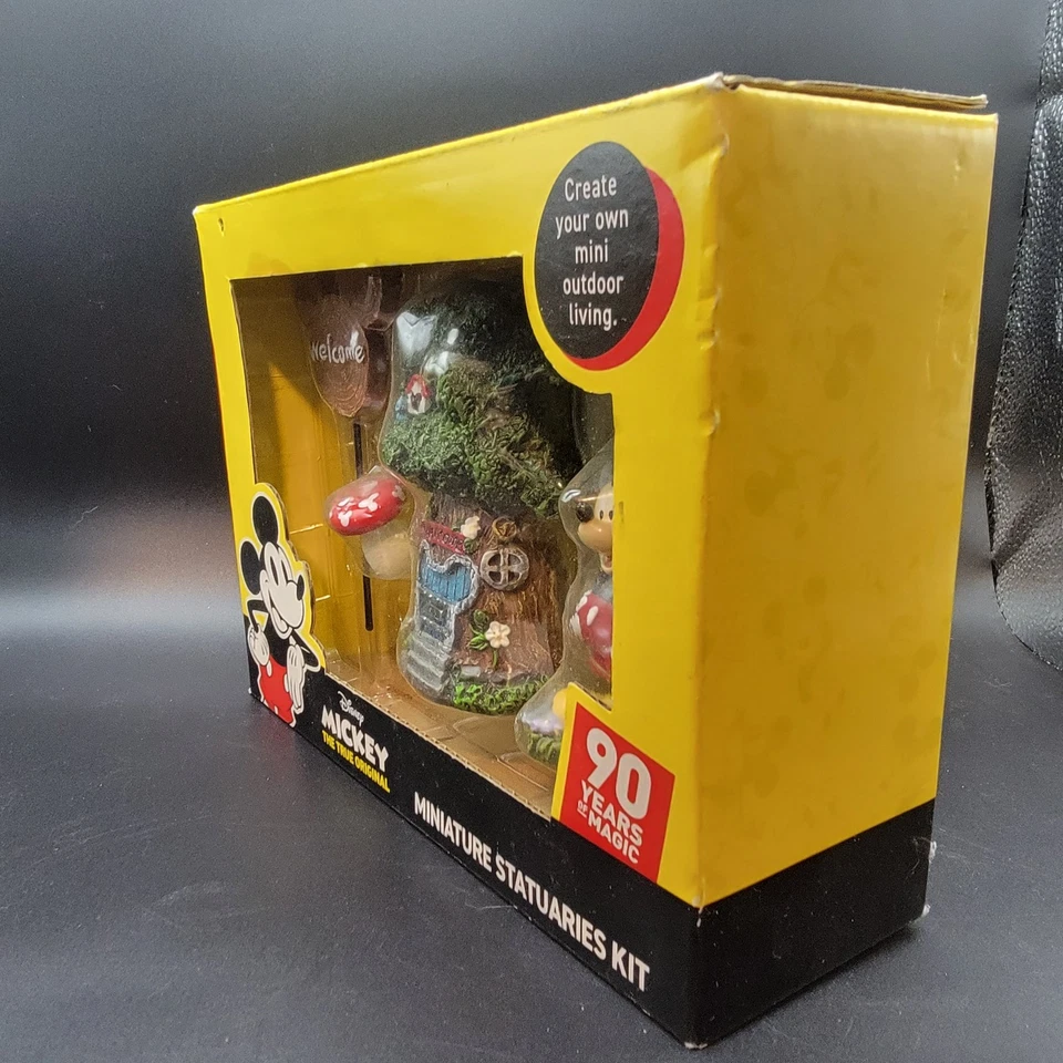 迪士尼米老鼠花园微型雕像套件 4 件 — 第 2/4 张图片