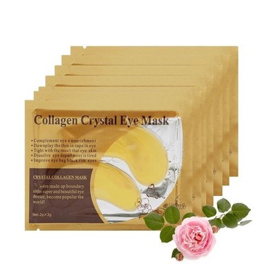 20Pcs=10Pairs Gold Collagen Crystal Eye Mask skincare Eye Patches Moisturizing