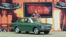 TOMICA LV-58b TOYOTA COROLLA 1200 4DOOR SEDAN LOOSE 1:64 SCALE LIMITED VINTAGE