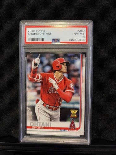 2019 Topps - Shohei Ohtani #250 Post-Swing PSA 8