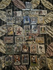 Lot of 50 assorted NFL & NCAA football Cards w Auto's, Patch, #'d,RC & Inserts