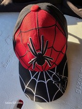 Youth Size Spider-Man Cap Hat Comic One Size Ajustable New