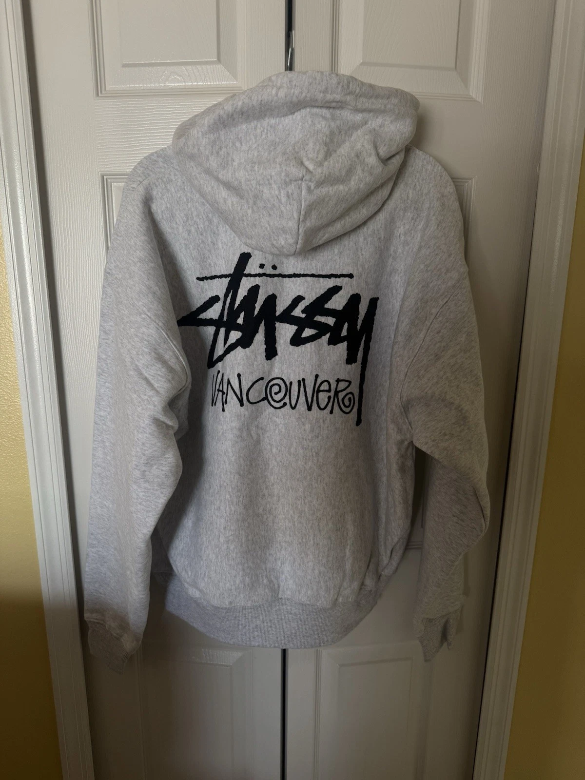 Size XL Stussy Vancouver Chapter Hoodie Heather Grey Extra Large Stüssy Canada
