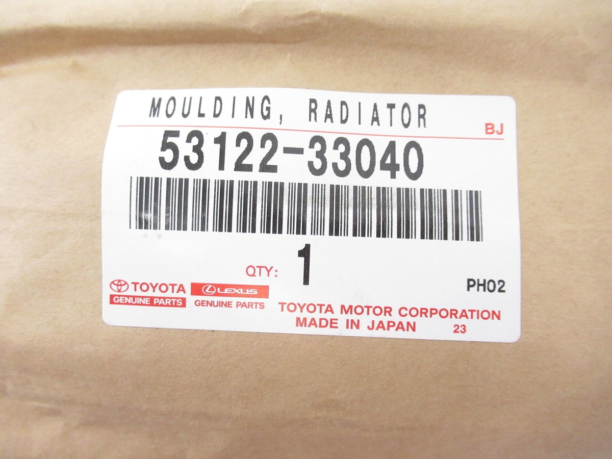 Genuine OEM Toyota 53122-33040 Lower Grill Molding 2018-2019 Camry