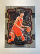Zhou Qi 2017-18 Panini Select Rookie Card RC #198 Houston Rockets