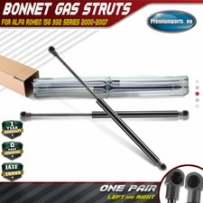 2x Bonnet Hood Gas Struts for Alfa Romeo 156 932 Series 2000 2001-2007 60654724