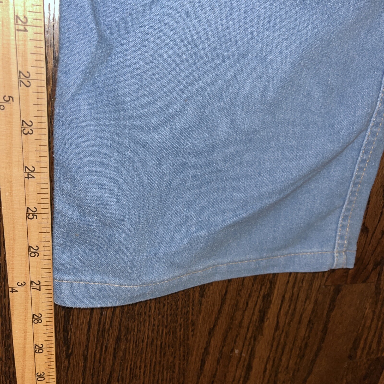 VTG Levis 415 for Men Action Jeans  42x27.5 Orange Tab Light Bue Denim - View 7