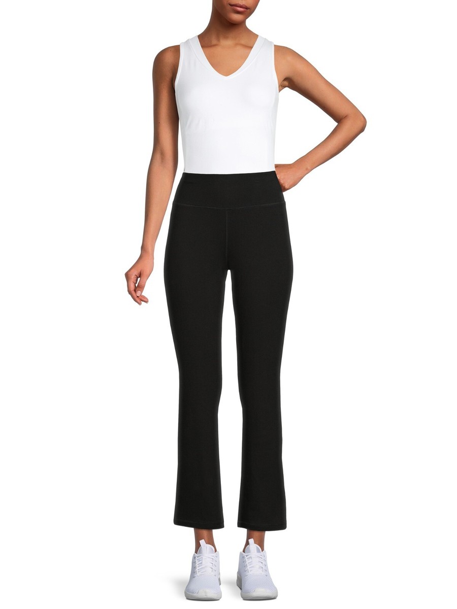 Athletic Works Women Petite Stretch Cotton Blend Straight