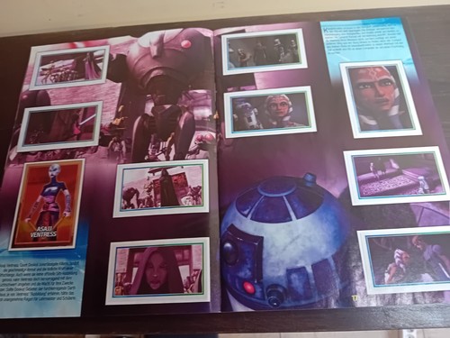 Star Wars The Clone Wars komplettes Stickeralbum + 2 Tüten - Bild 5 von 15