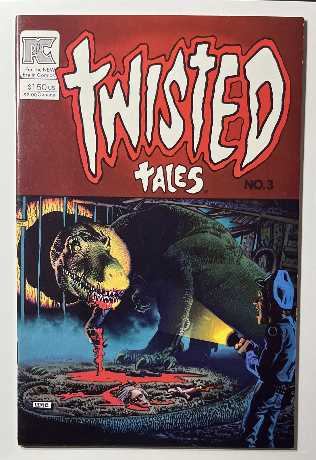 TWISTED TALES #3 (1983) HIGH GRADE COPY signed by Bruce Jones no COA
