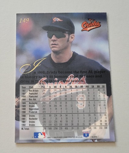 1993 Flair Baseball MLB Trading Cards #1-200 U-Pick/Complete Your Set - Picture 159 of 211