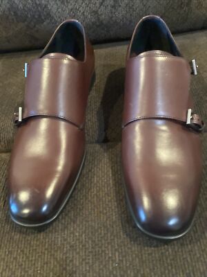 PRADA Men s Leather Dress Shoes NWOB Sz 9E EUR 42 $695 Retail  BRAND NEW UNWORN