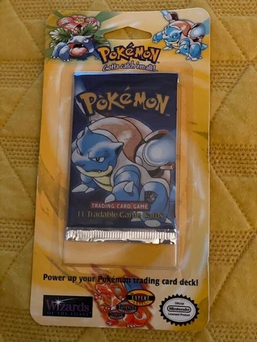 Guaranteed Shadowless Pokemon Base Set Factory Sealed Blister Pack