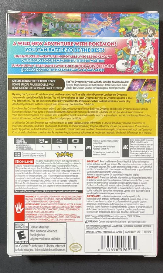 I did a box for upcoming Pokémon Sword & Shield. : r/NintendoSwitch