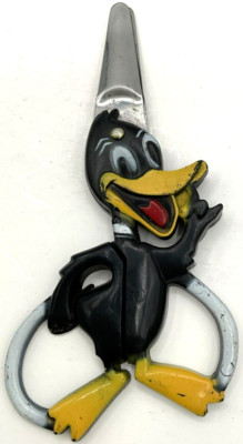 Vintage 1978 Dyno Warner Brothers Bros. Daffy Duck Safety Scissors Hong Kong