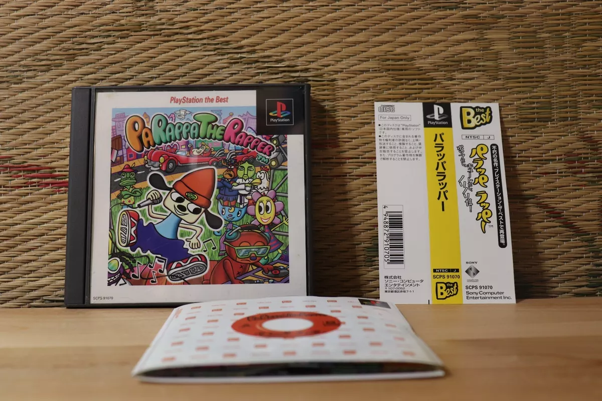 Parappa the Rapper PS1 PlayStation Complete NTSC-J Japan