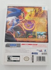 Sonic and the Secret Rings - Nintendo Wii Sonic the Hedgehog Complete (F1)