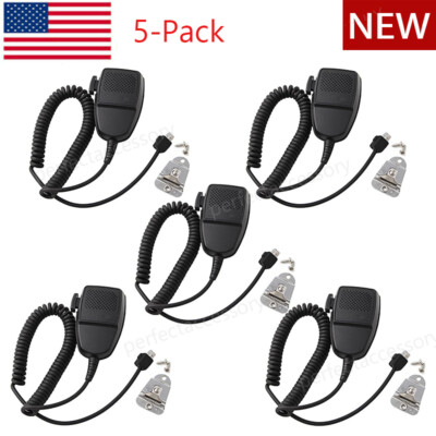 5-Pack HMN3596A Speaker Mic 8-pin for Motorola GM950 GM300 GM3188 GM3688 Radio