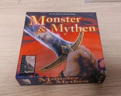 MONSTER & MYTHEN mit Erw. DIE DRACHEN Phalanx 2004 komplett unbespielt