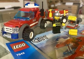 LEGO City 7942 Off Road Fire Rescue 2007 - COMPLETE - NO BOX!