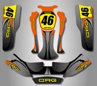 CRG 06 custom KART ART sticker kit CREEP STYLE / graphics / decals