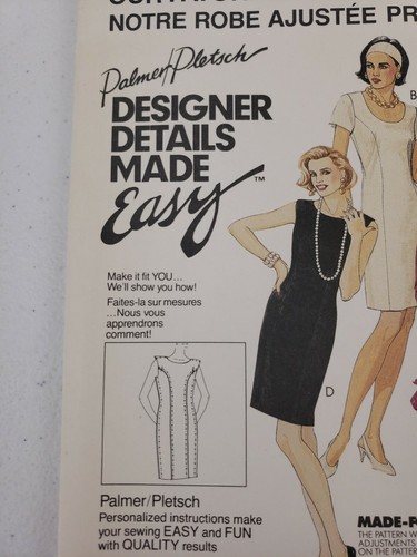 McCalls 5545 Favorite Fitted Dress Made-For-You Pattern Size 20 UNCUT - Picture 5 of 10
