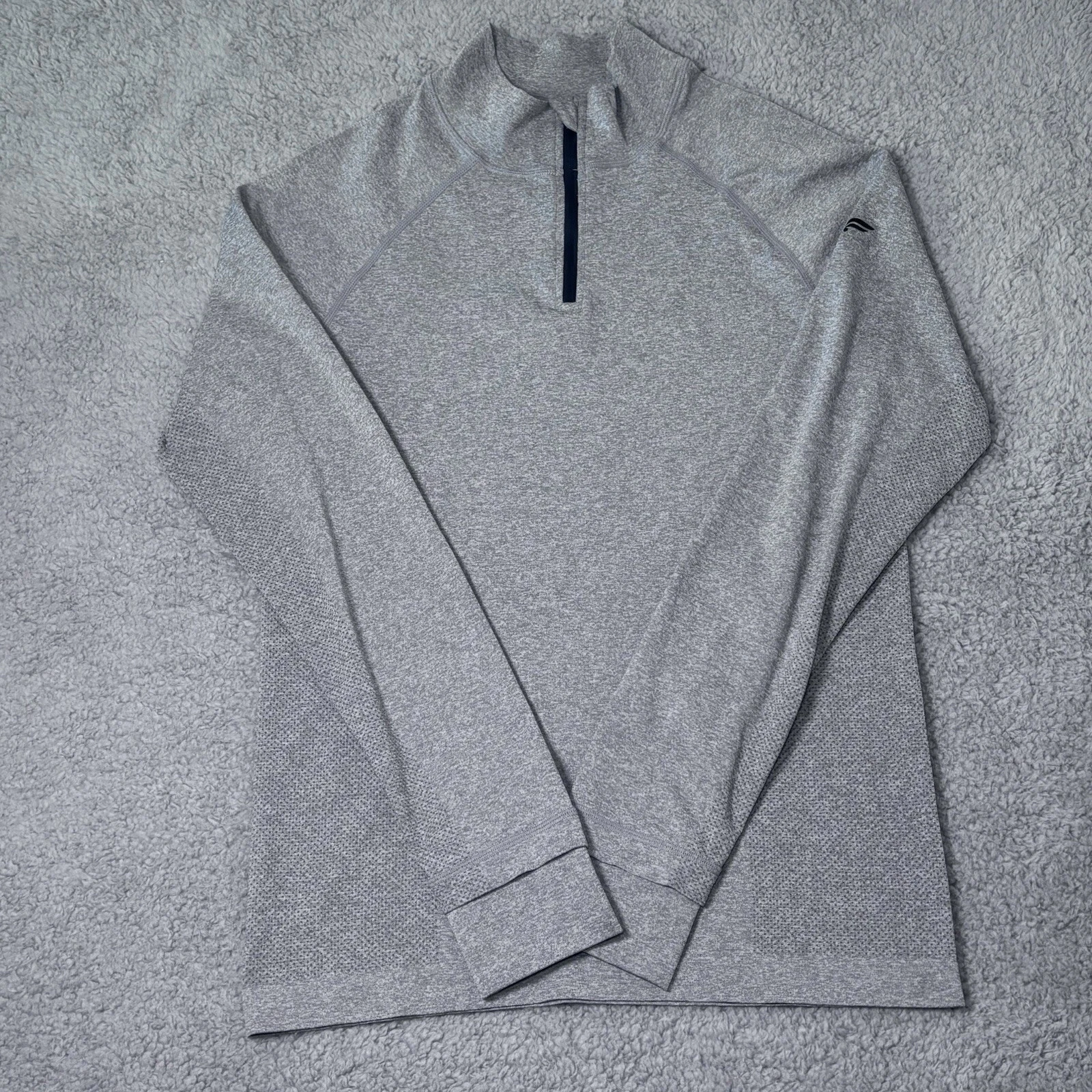 fabletics training day quarter zip long sleeve shirt