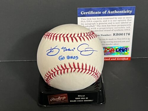 Kevin Gausman Blue Jays Signed Baseball PSA DNA COA Imperfect Dunkin' Go Birds . - Imagen 1 de 2