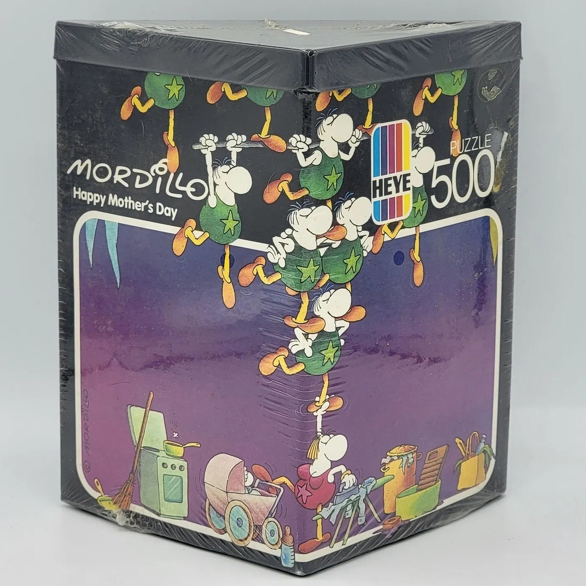 Mordillo Heye 500 Piece Puzzle Running for Love 1997 for sale