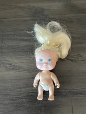 VTG Tyco Quints Replacement Baby Girl Doll #5 Blonde Hair Blue Eyes 1990