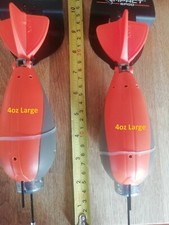 2 x 4 oz Spopper grande Fox Impact Spod esca contagocce conversione spopper barbel 