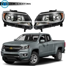 For Chevy Colorado 2015-2017 2018 2019 2020 2021 2022 Pair Headlights Headlamps