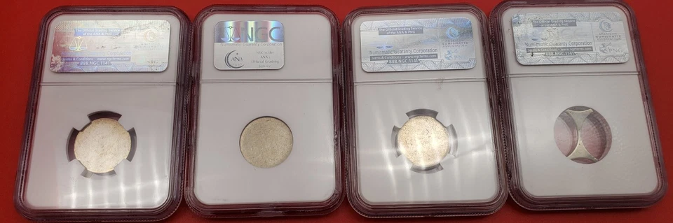 RARE MINT ERROR NICKEL SET NGC SLABS TYPE 1, TYPE 2, PROOF AND BOWTIE COINS RARE - Image 2 of 2