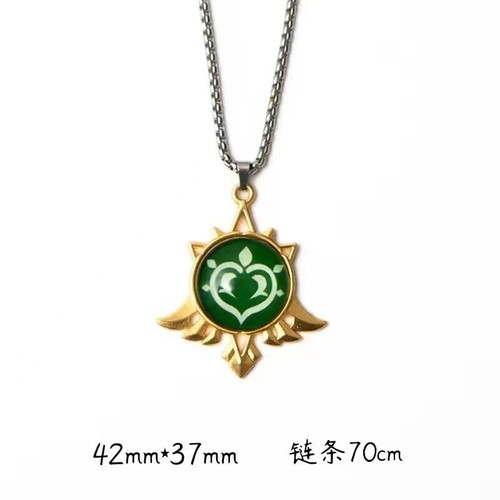 Hot Genshin Impact Pendant Necklace Game Accessories Men's and Women's Alloy Pen - Bild 30 von 31