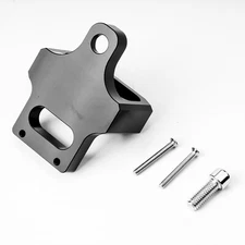 For Mac AEM Boost Controller Solenoid Valve Mount Holder Bracket Billet 3 Port