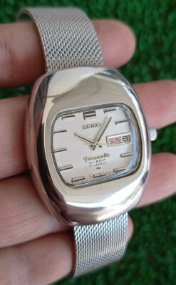 VINTAGE SEIKO PRESMATIC 5146-5011 HI-BEAT 27 JEWELS AUTOMATIC